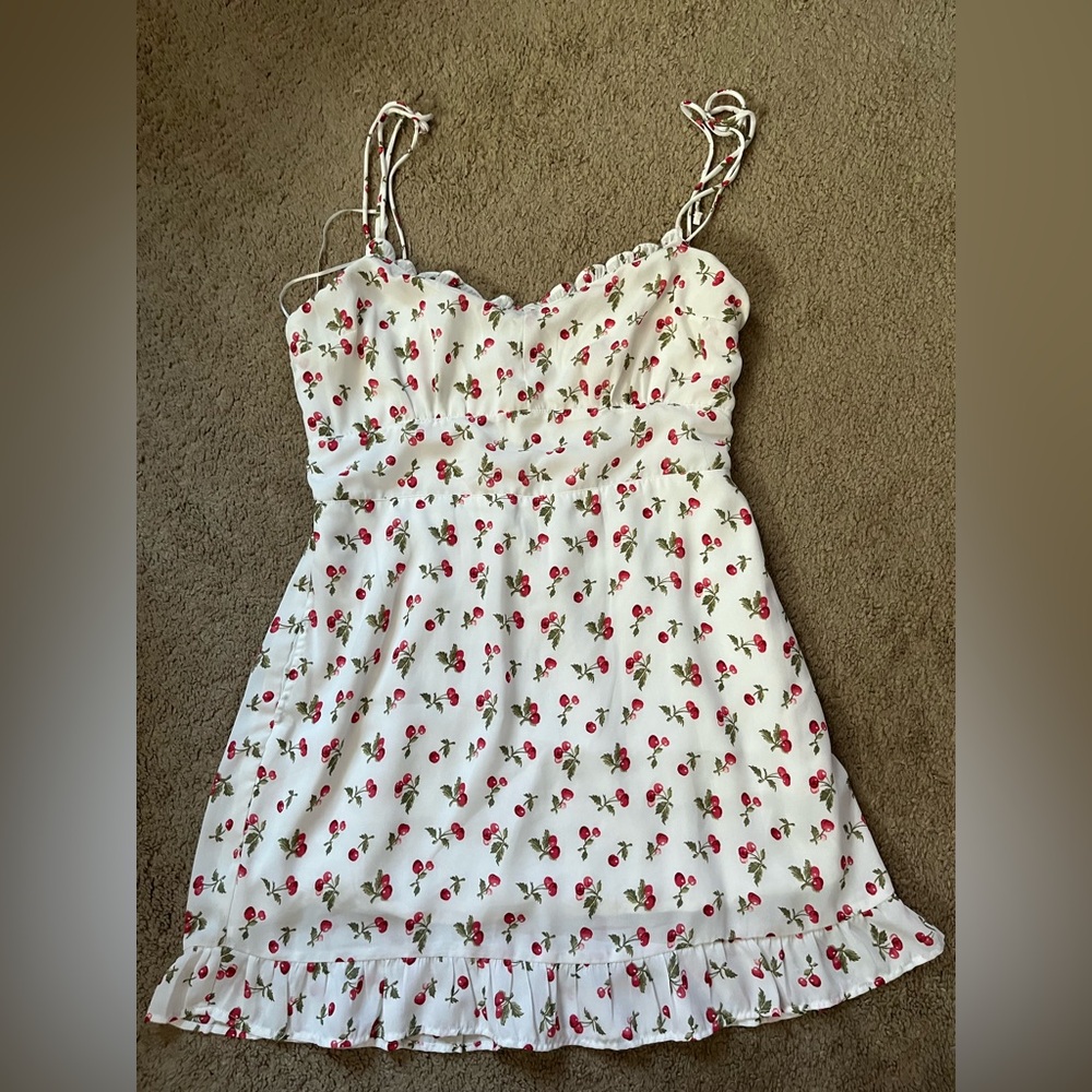 Abercrombie & Fitch Cherry Summer Dress